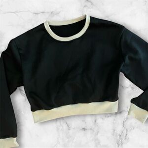 Cropped Crewneck Sweatshirt